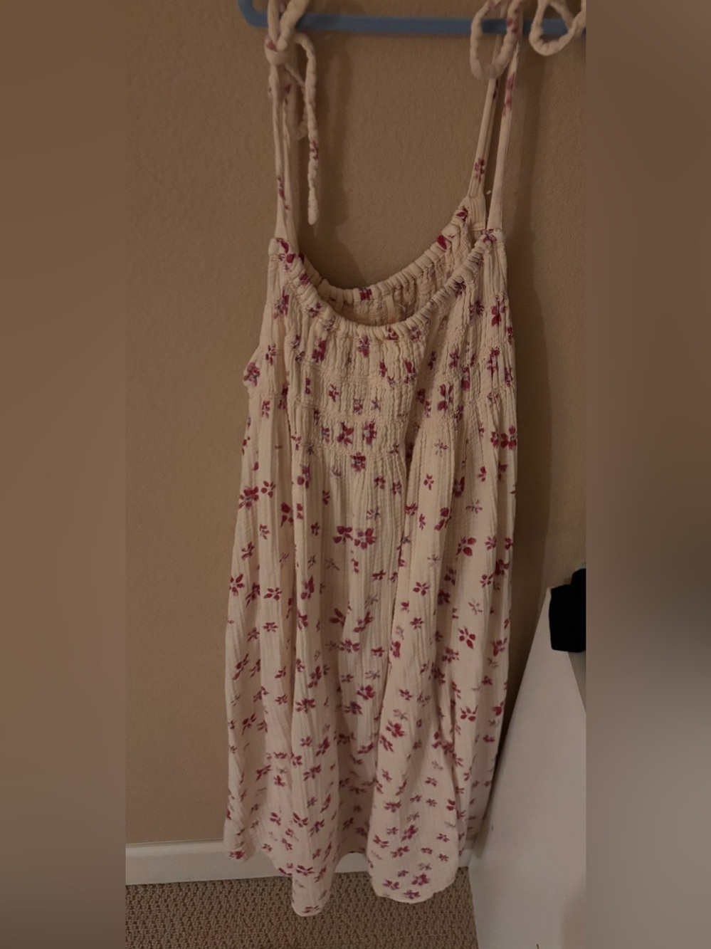 Free people azure tie sundress